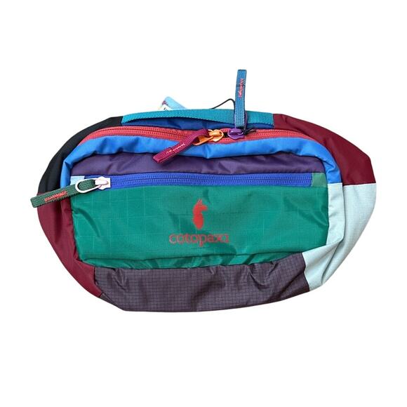 Cotopaxi Kapai 3L Hip Pack Belt Bag Multicolor Repurposed Fabric New NWT 53 - Picture 1 of 3